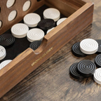 Personalised Wooden Four In A Row Game