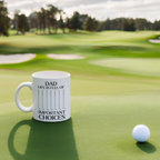 Personalised Golf 'Important Choices' Mug