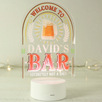 Personalised Bar LED Colour Changing Neon Sign