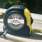 Personalised Handyman Tape Measure