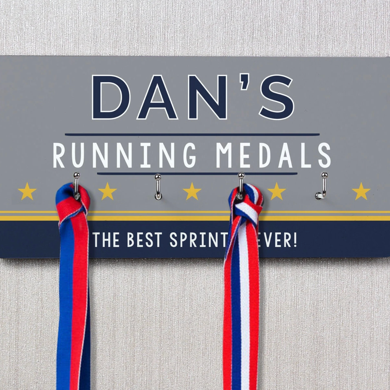 Personalised Achievement Medal Hooks
