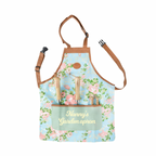 Personalised Floral Gardening Apron