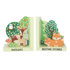 Personalised Woodland Animals Bookends