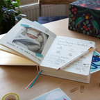 Personalised Baby Fabric Covered Keepsake Memory Book