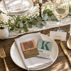 Wedding Favour Flower Botanical Alphabet Seeds
