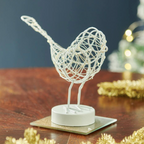 Warm White Christmas Robin LED Light