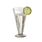 Prosecco Glass with Etched Stars