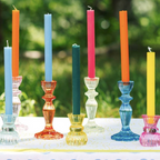Bright Dinner Eco Coloured Taper Candles