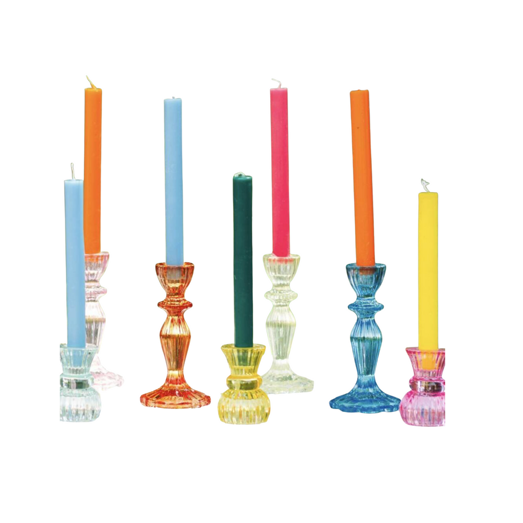 Bright Dinner Eco Coloured Taper Candles