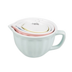 Retro Style Pastel Stacking Measuring Cups