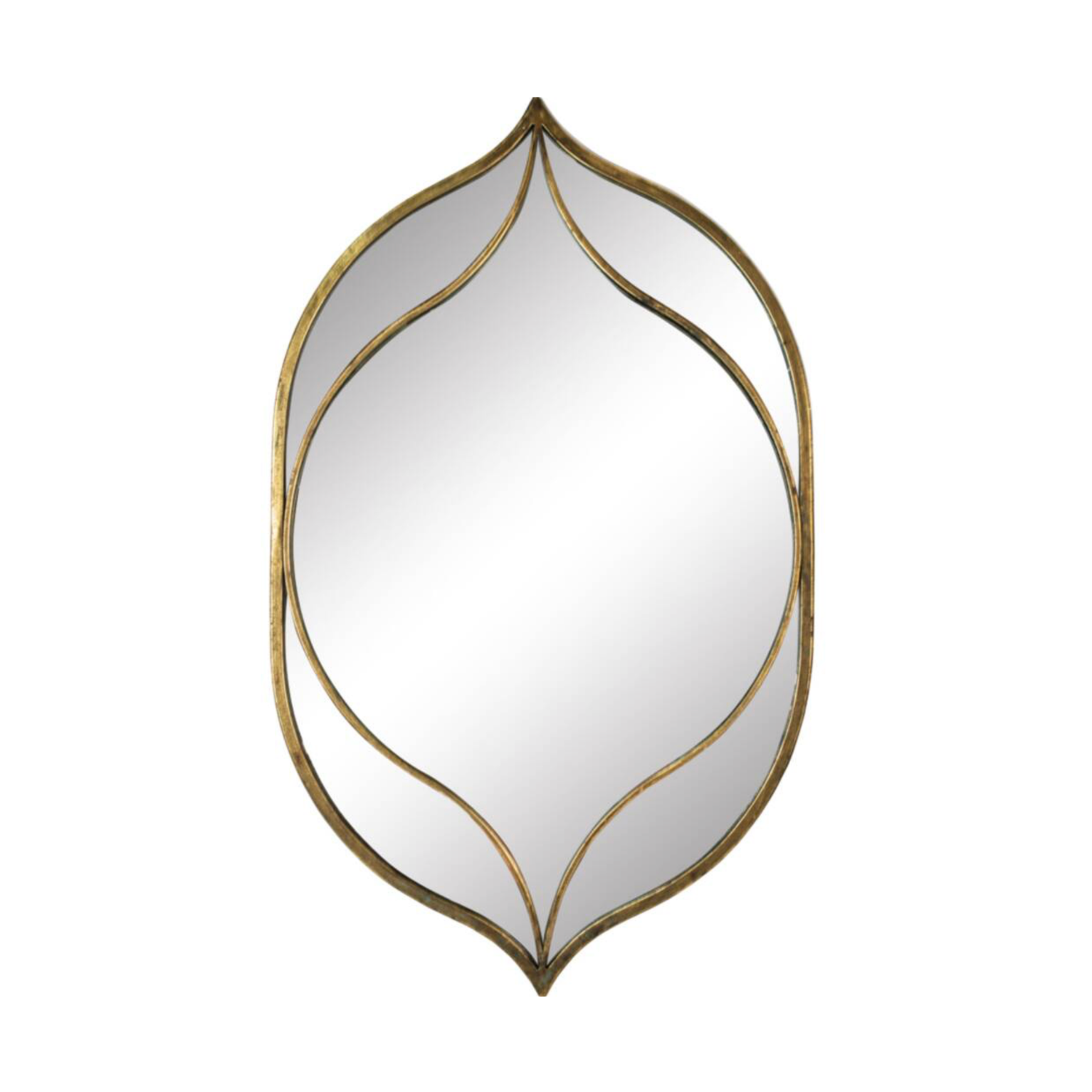 Elegant Metal Ornate Mirror