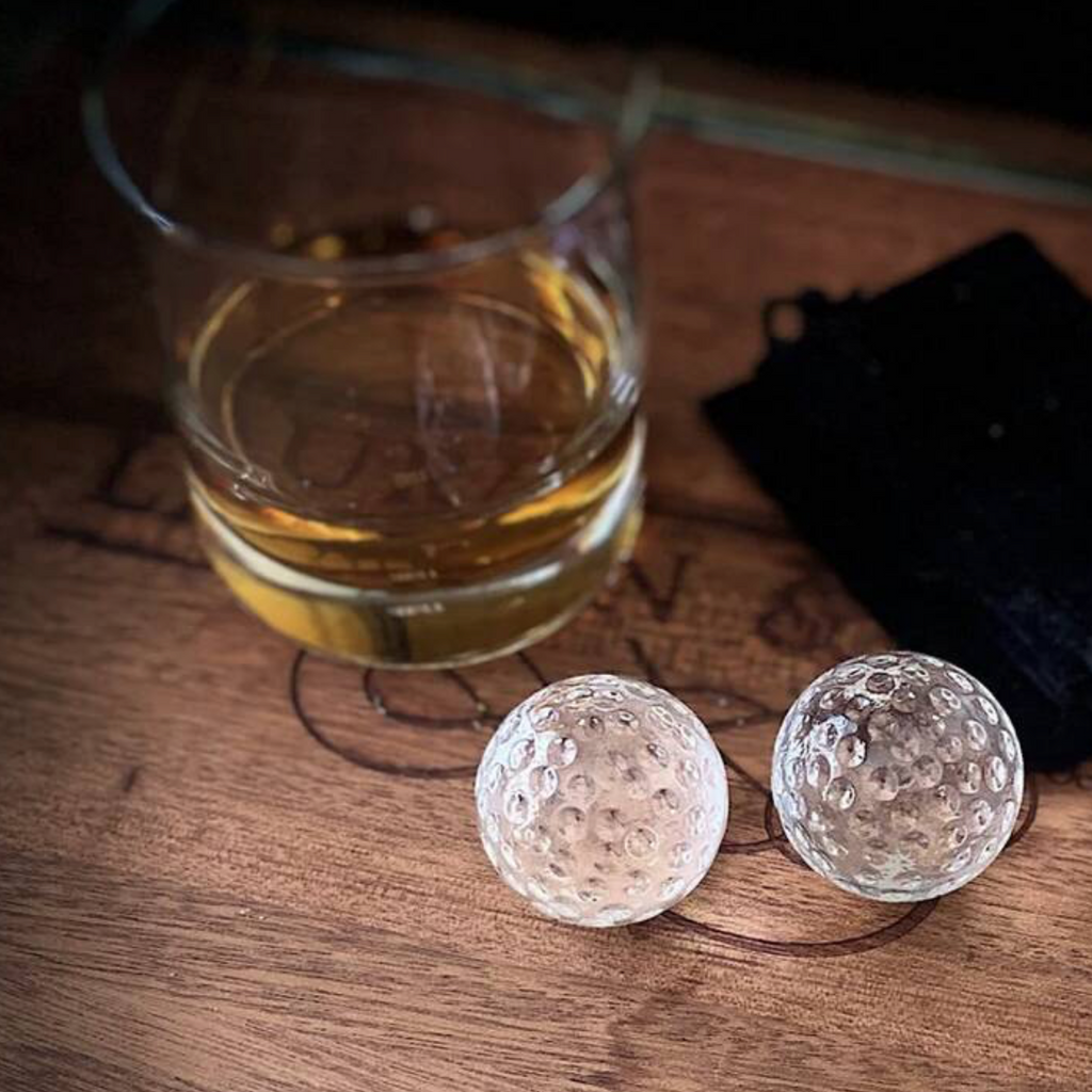 Glass Whiskey Golf Ball Drinks Chillers