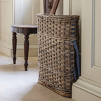 Rattan  Woven Wicker Hallway Umbrella Stand