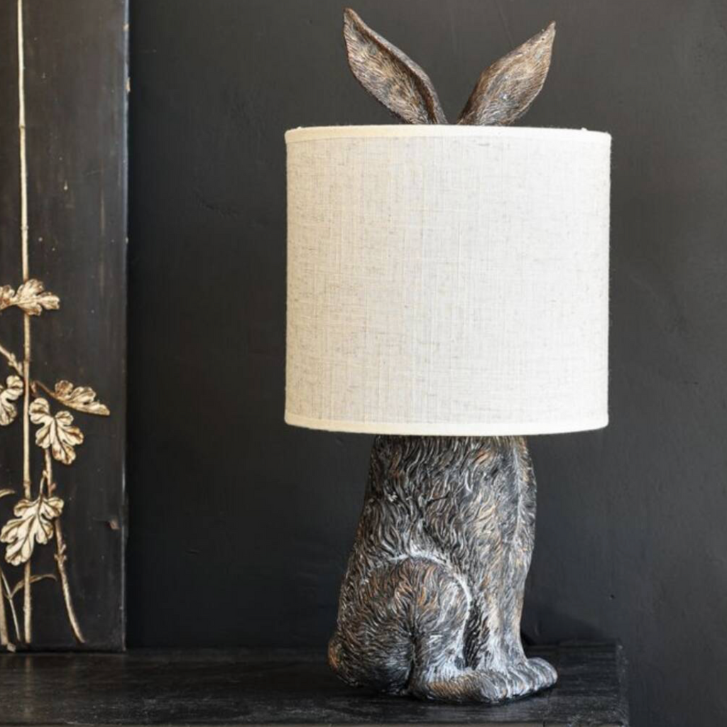 Hiding Rabbit Table Lamp with Shade