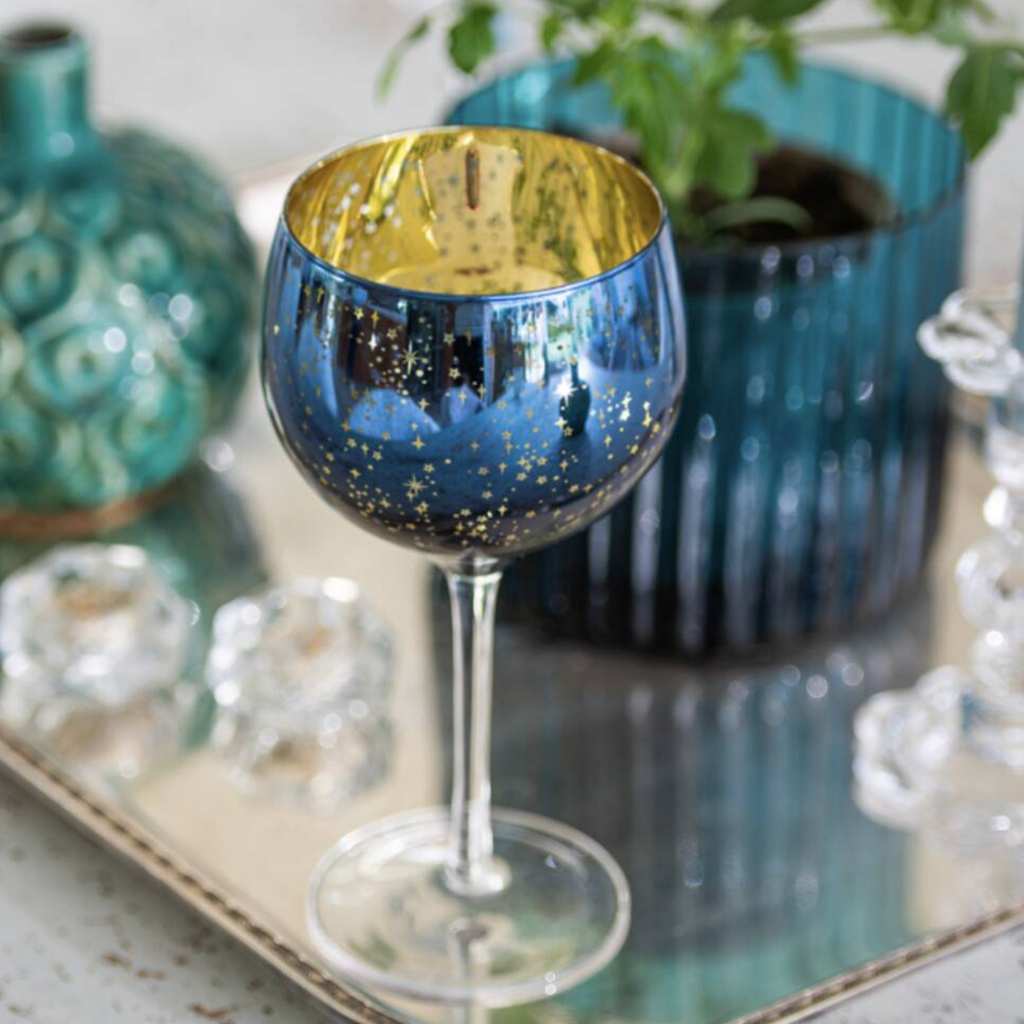 Blue Star Design Gin Glass