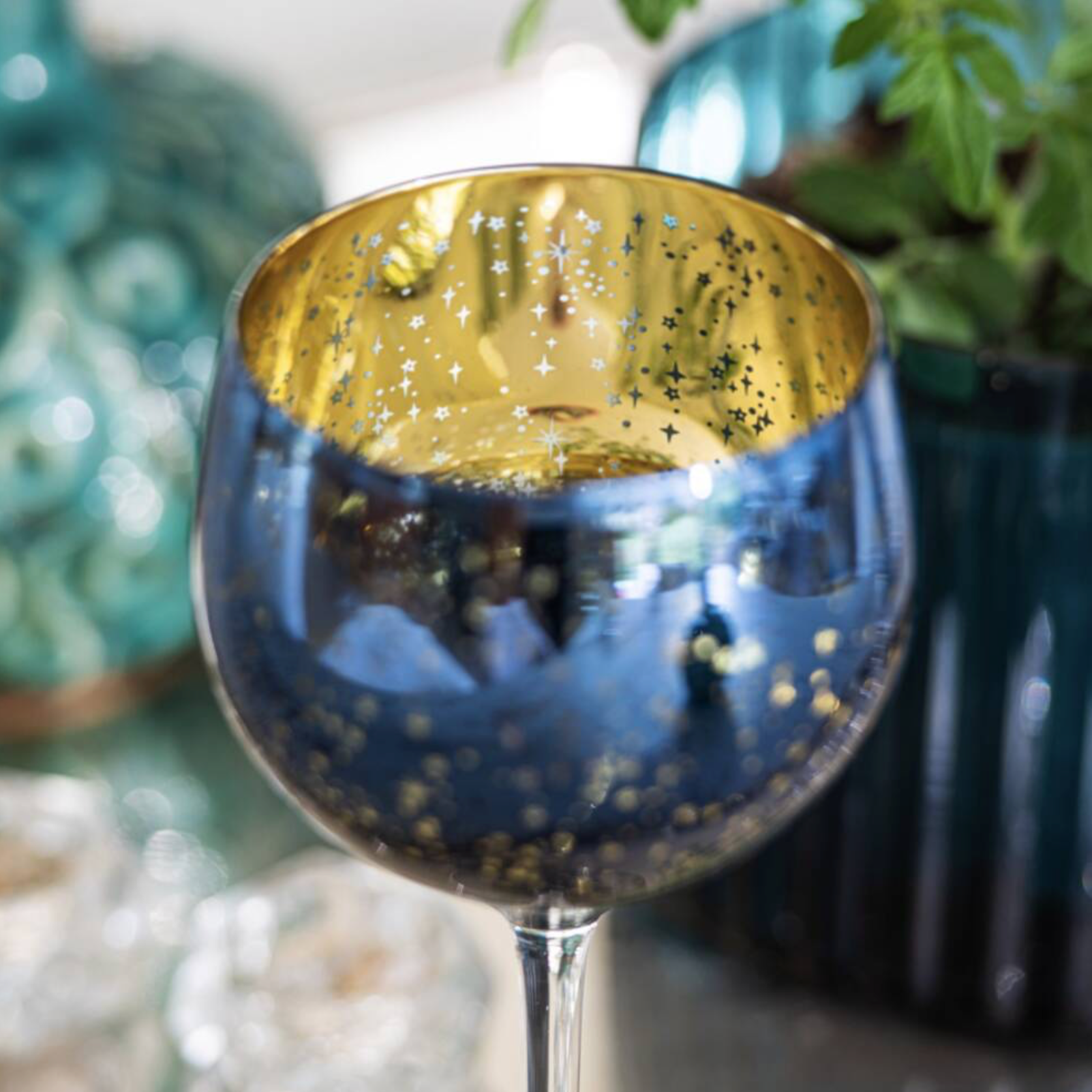 Blue Star Design Gin Glass