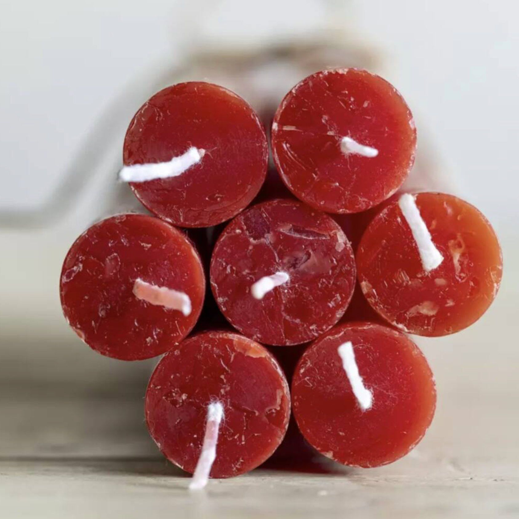 Lipstick Red Dinner Candle