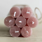 Romantic Dusky Pink Dinner Candle