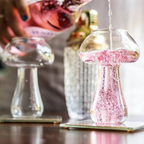 Mushroom Borosilicate Cocktail Glass