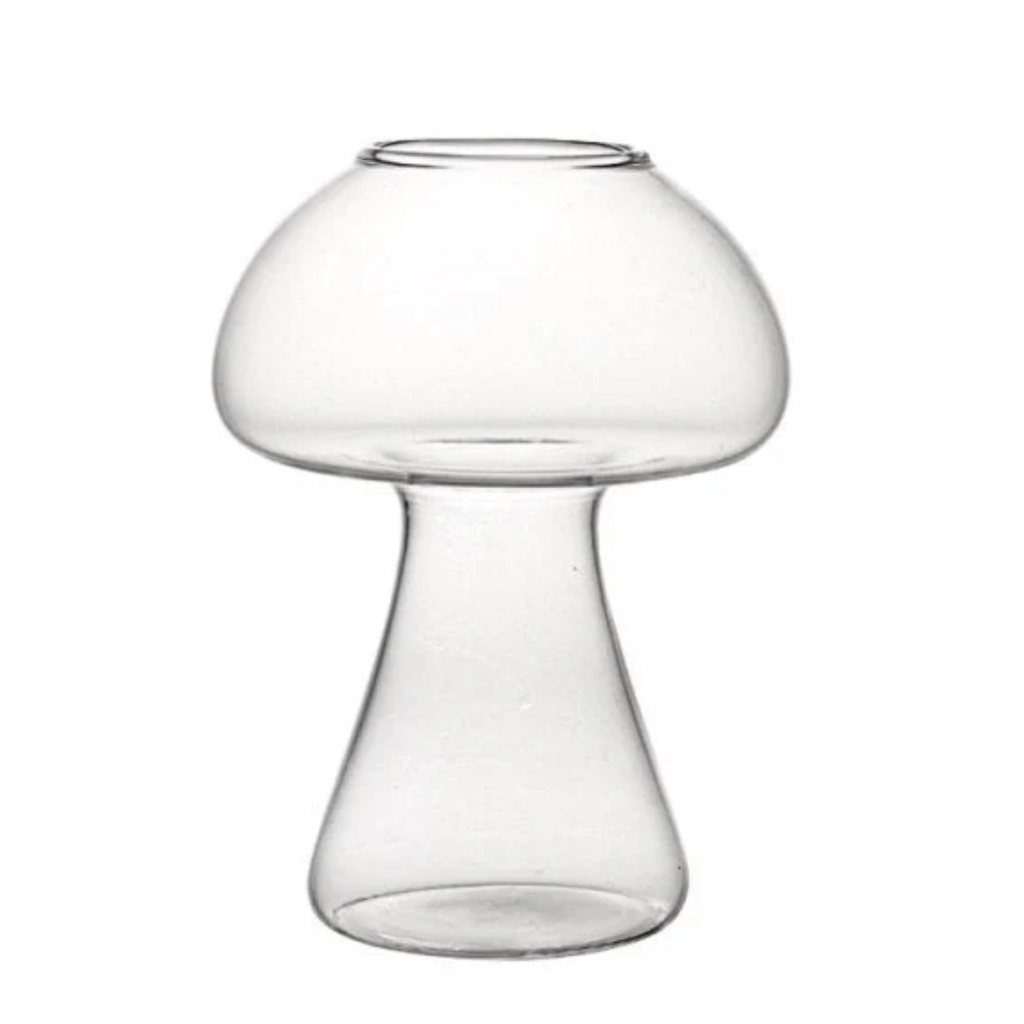 Mushroom Borosilicate Cocktail Glass