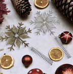 Luxury Hand Beaded Star Tree Topper