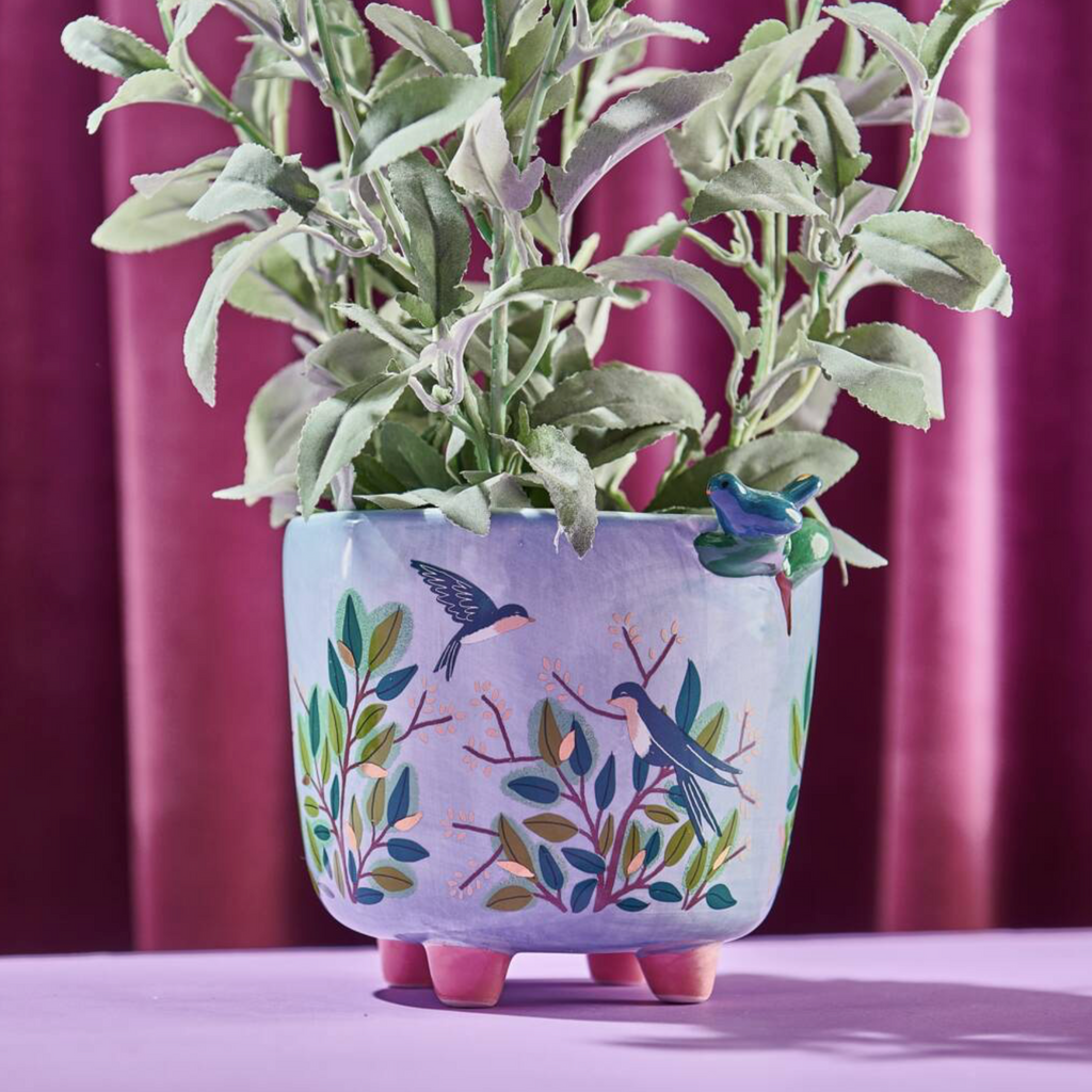 Gift Boxed Secret Garden Bird Planter