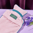 Luxury Embroidered Rabbit With Ribbon Hot Water Bottle