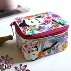 Frida Kahlo Jewelled Embroidered Jewellery Box