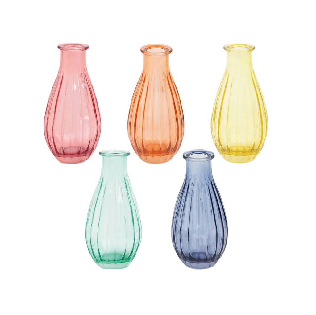 Boho Delicate Glass Bud Vases