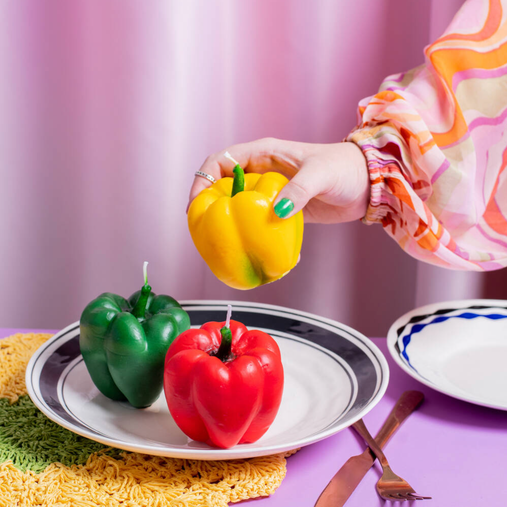 Realistic Wax Handmade Fake Pepper Candles
