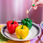 Realistic Wax Handmade Fake Pepper Candles