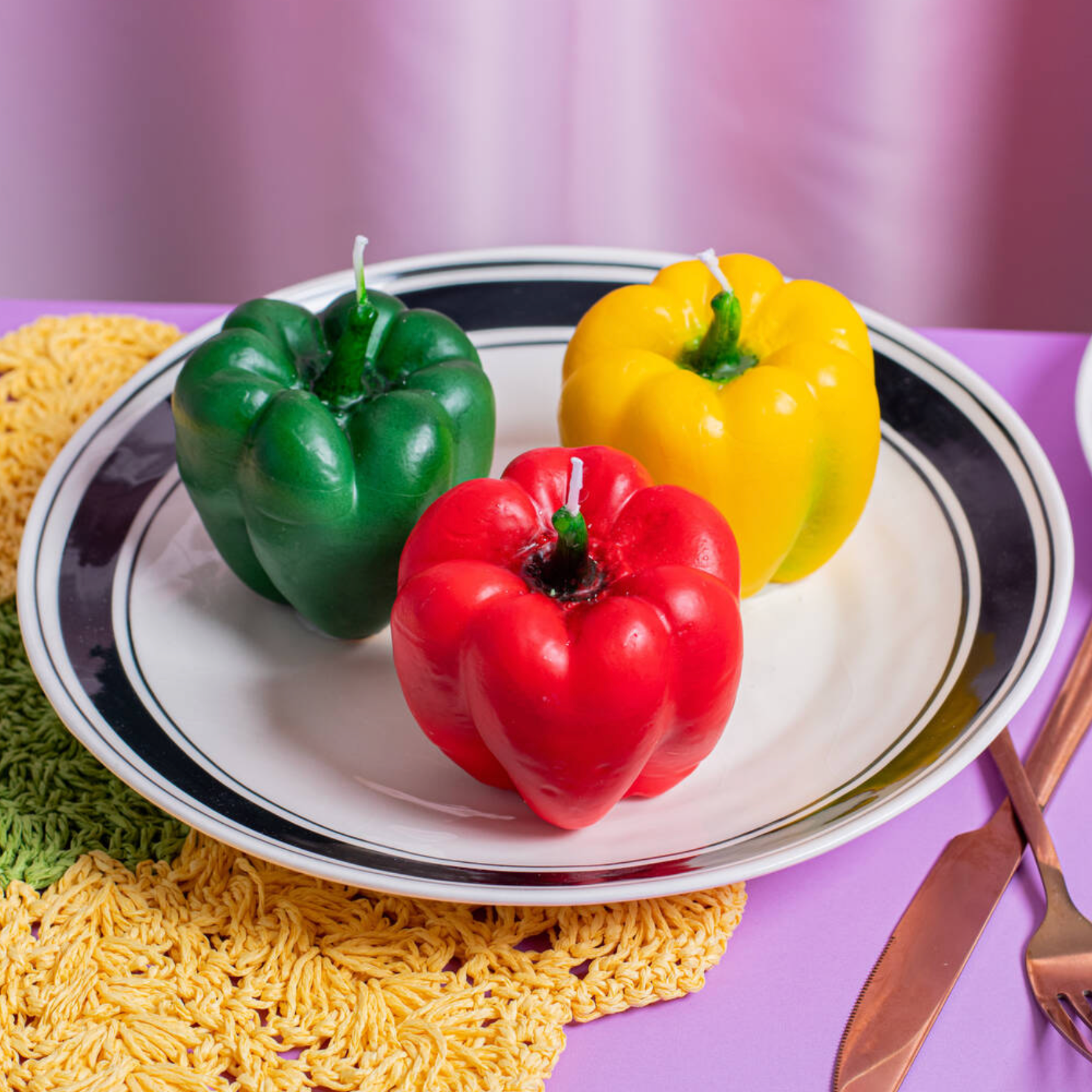 Realistic Wax Handmade Fake Pepper Candles