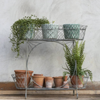 Wire Two Tier Planter