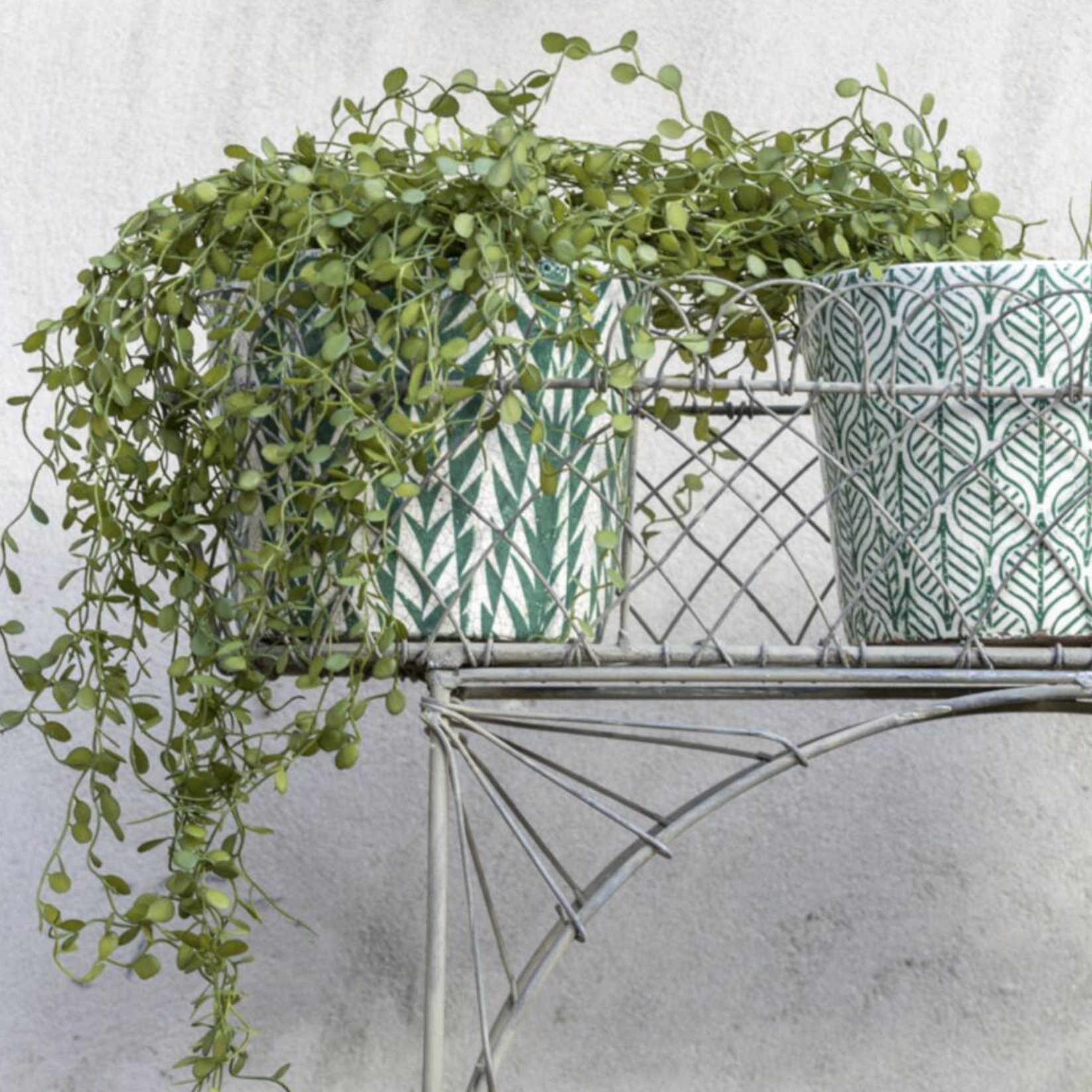 Wire Two Tier Planter