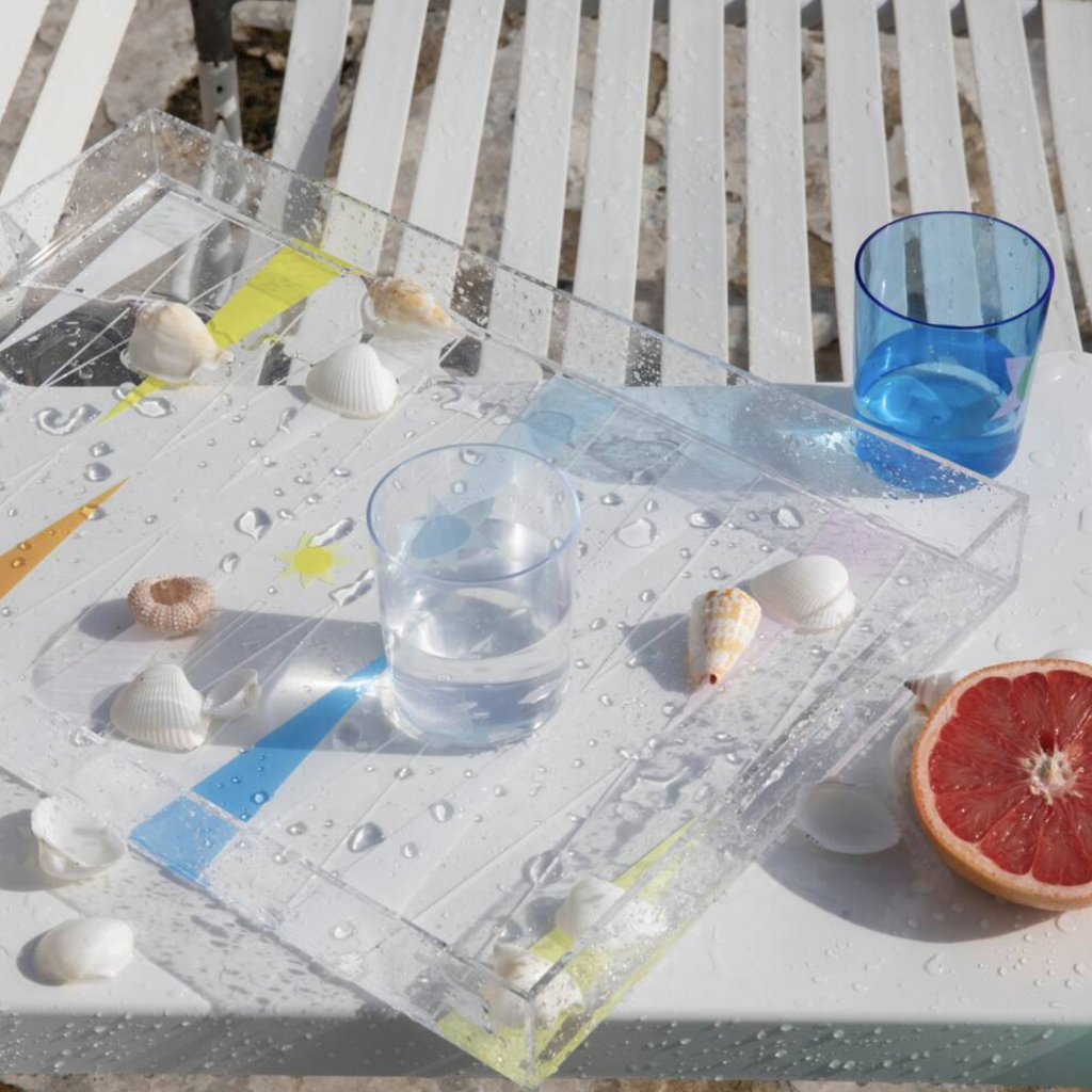 Sunnylife Backgammon Cocktail Tray