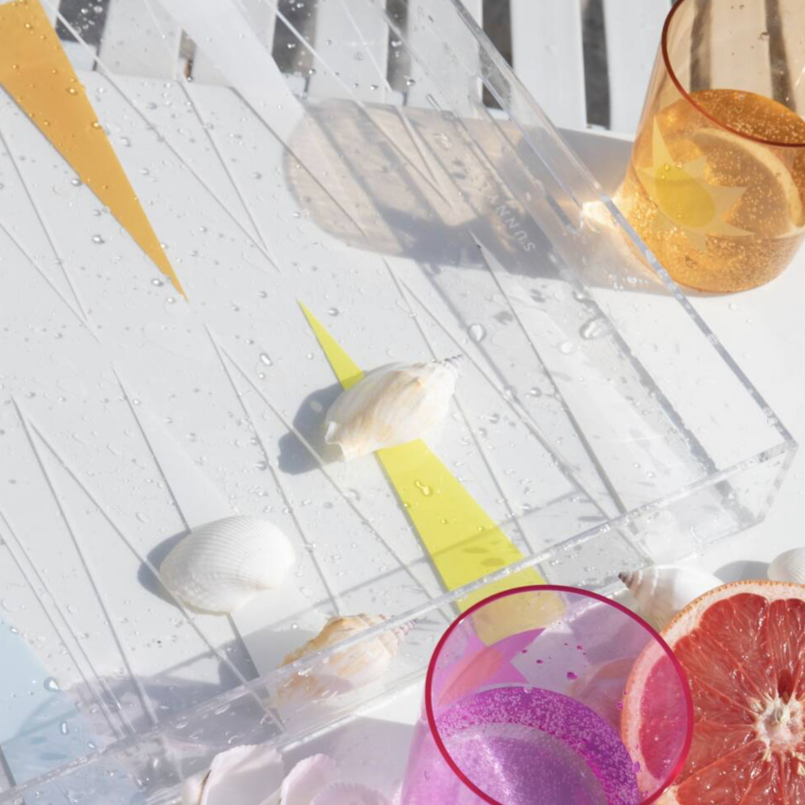 Sunnylife Backgammon Cocktail Tray