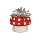 Red Mushroom Large Planter