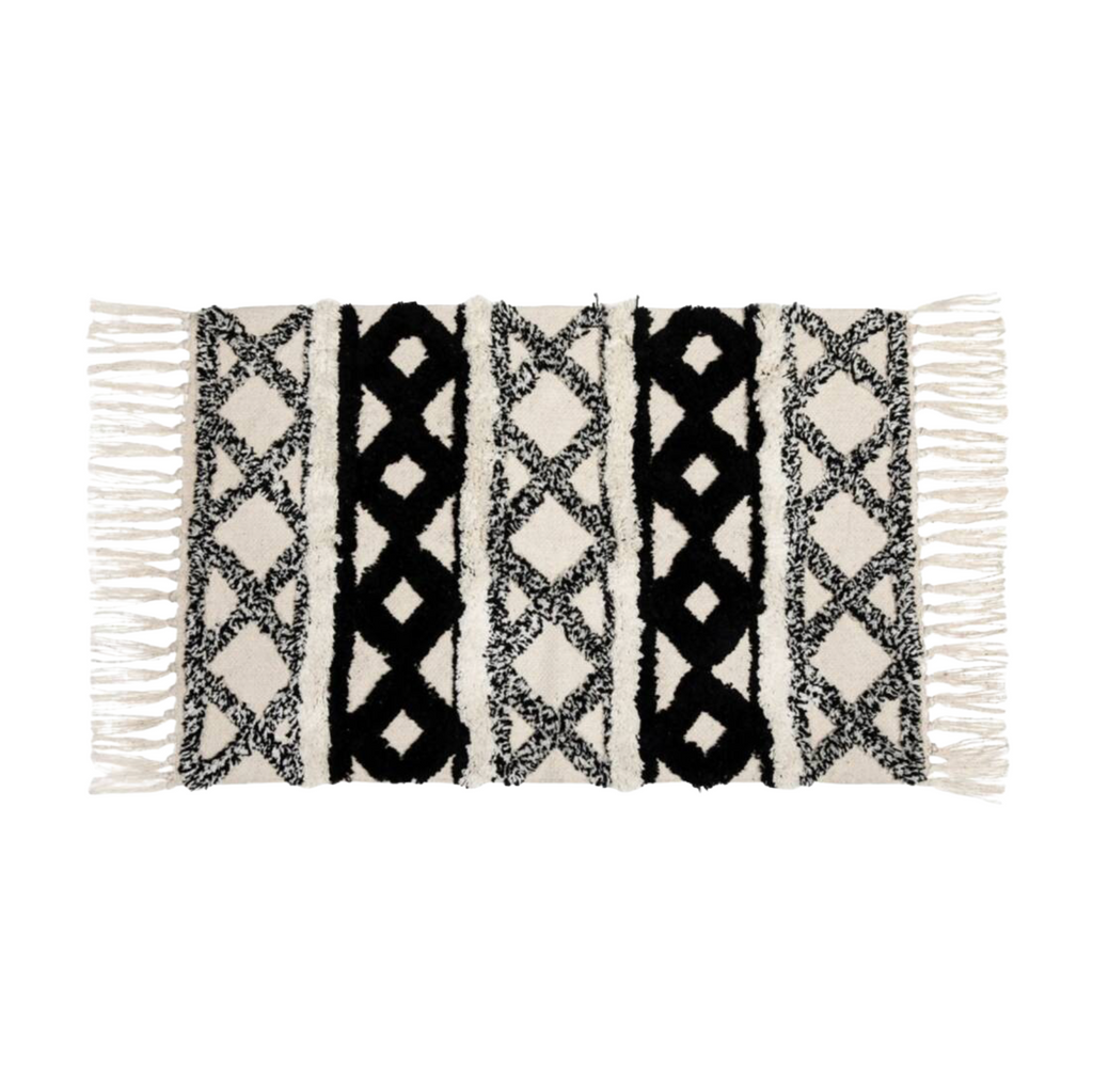 Small Tufted Scandi Boho Rug