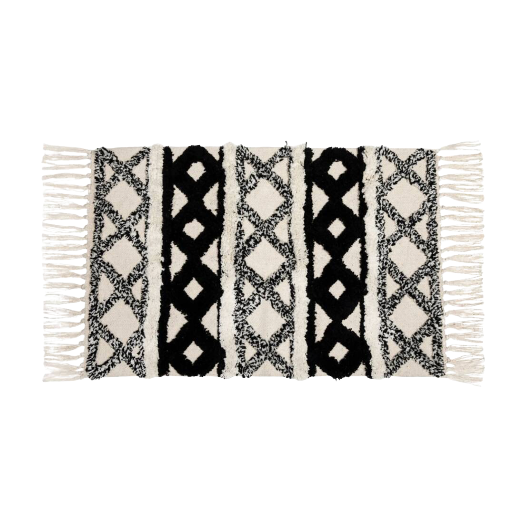 Small Tufted Scandi Boho Rug
