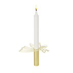 Gold Candleholder Flying Angel