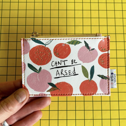'Can't Be Arsed' Zip Purse