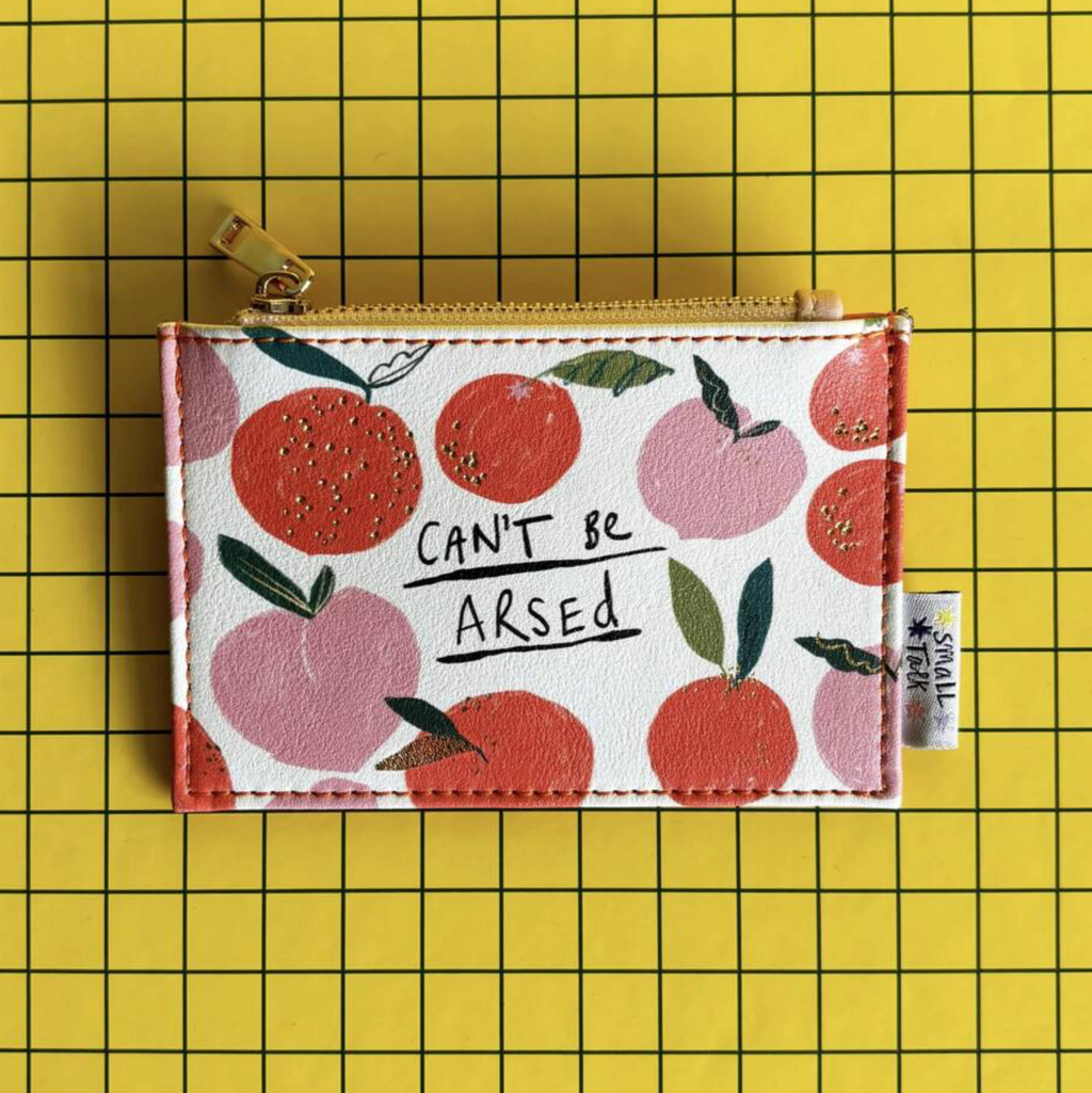'Can't Be Arsed' Zip Purse