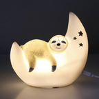 Sloth LED Lamp Over The Moon