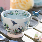 Garden Bird Large Tea Cup