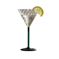 Deco Swirl Cocktail Glass