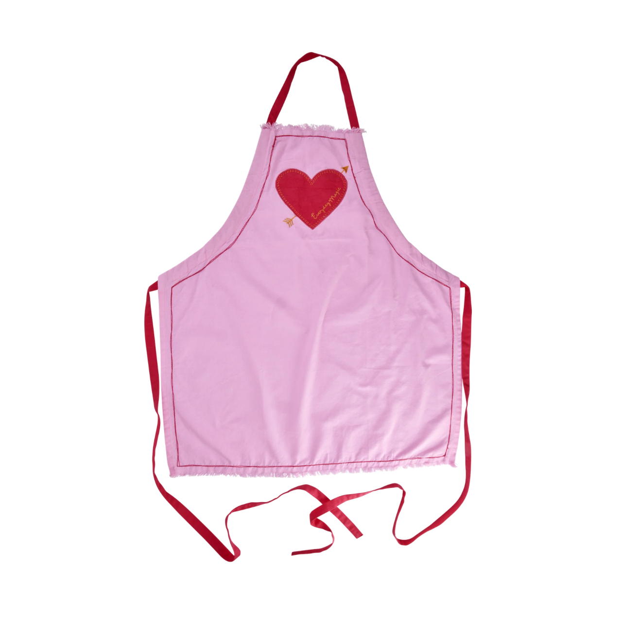 Pink Love Heart Apron
