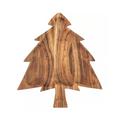 Acacia Christmas Tree Serving Board