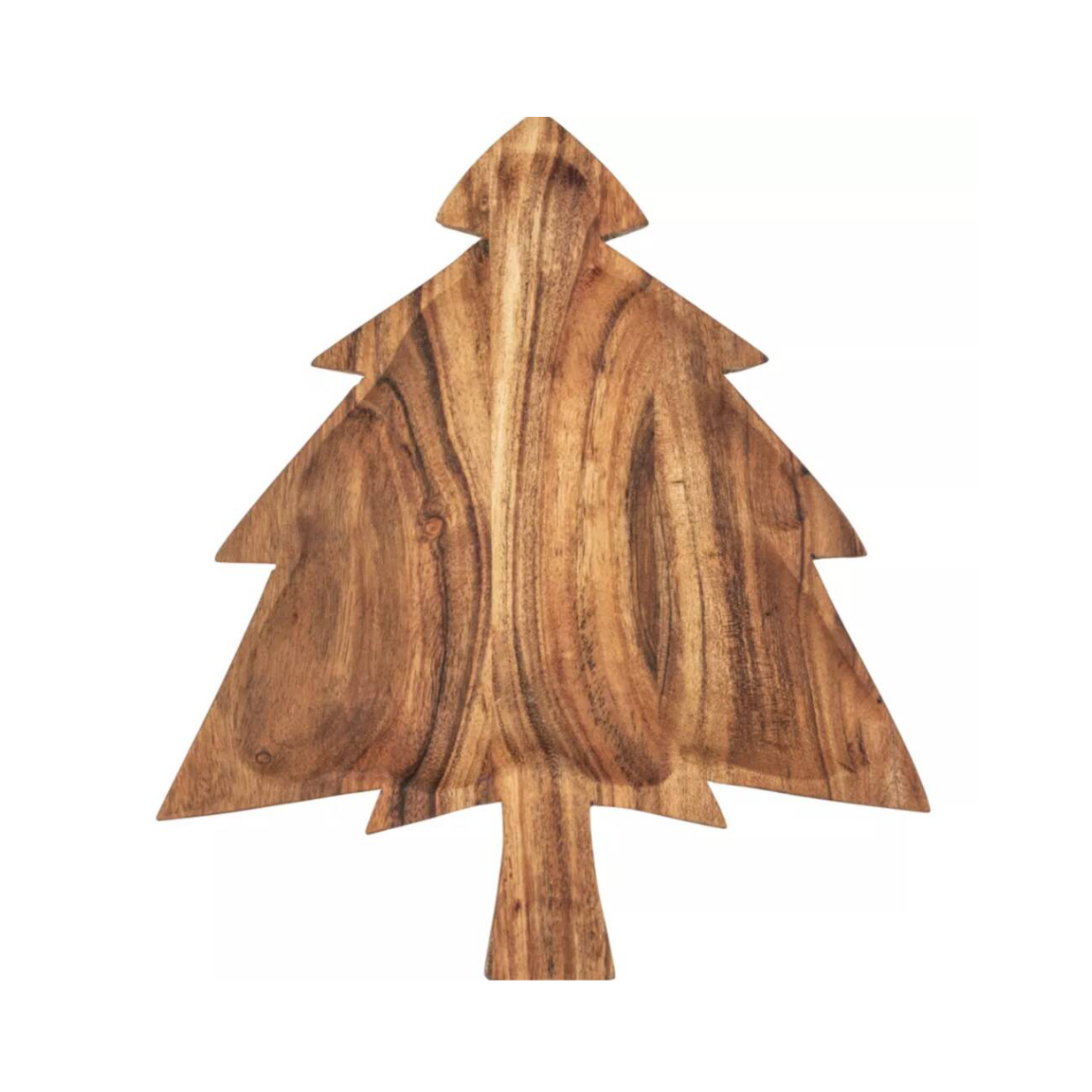 Acacia Christmas Tree Serving Board