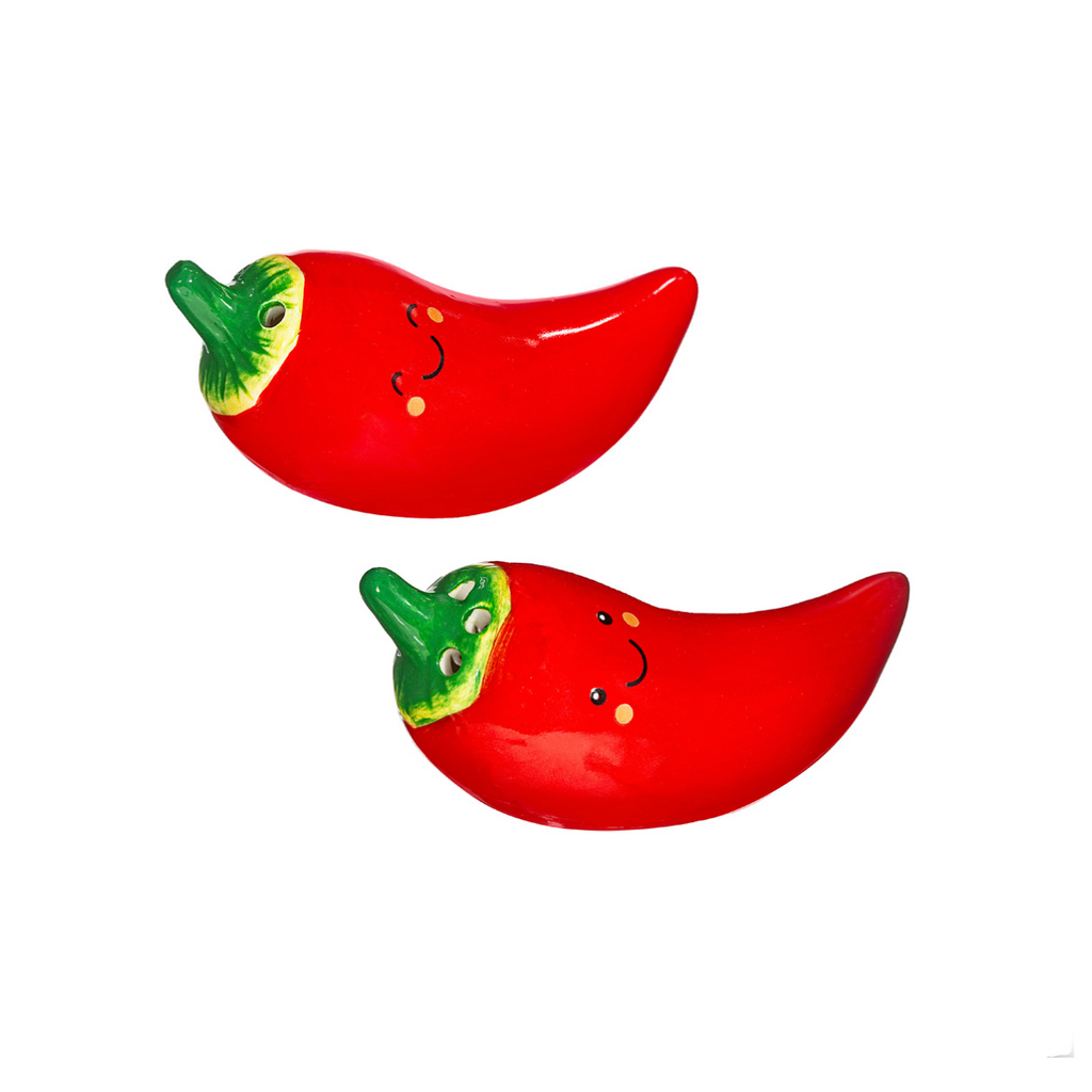 Red Chilli Salt And Pepper Set