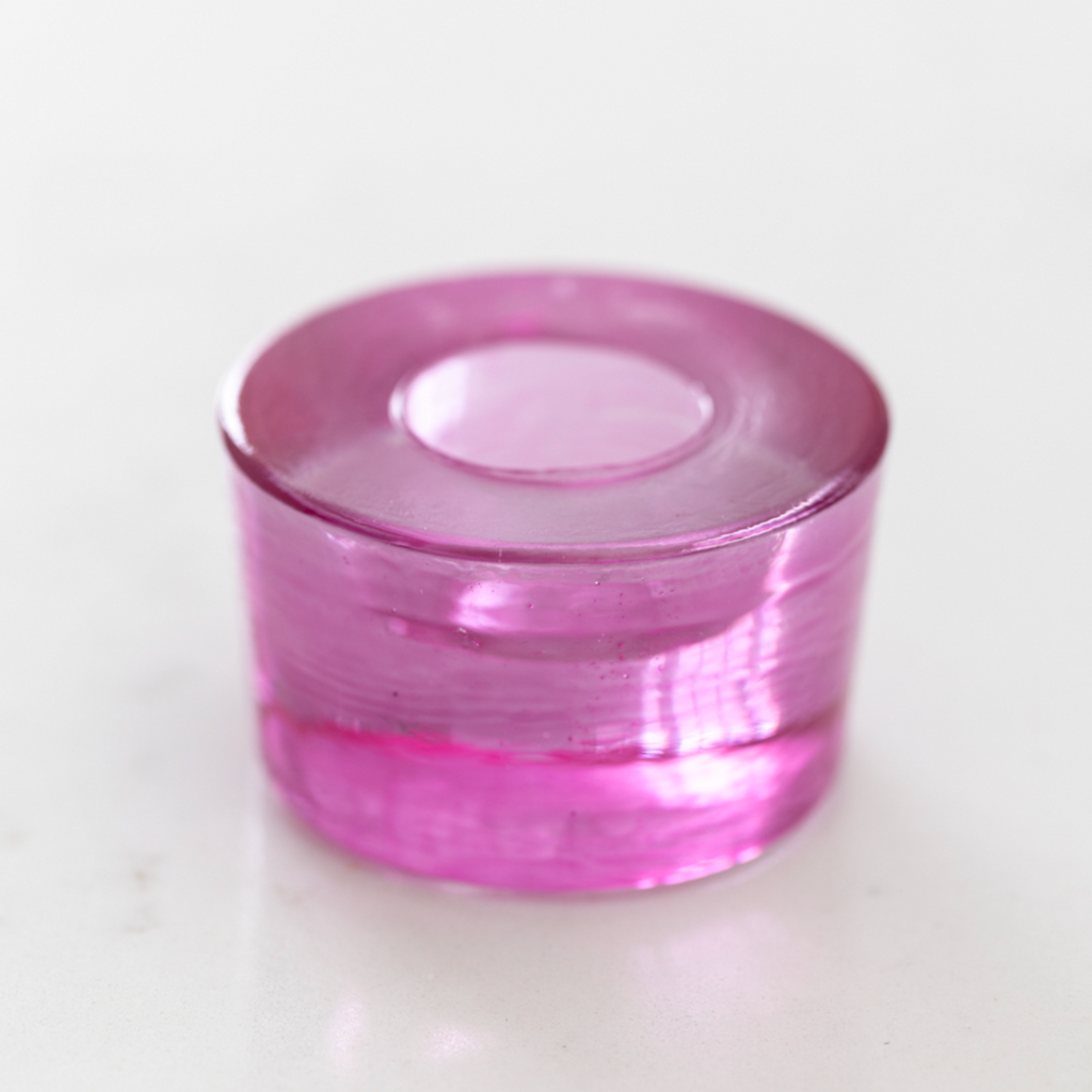 Glass Candle Holder